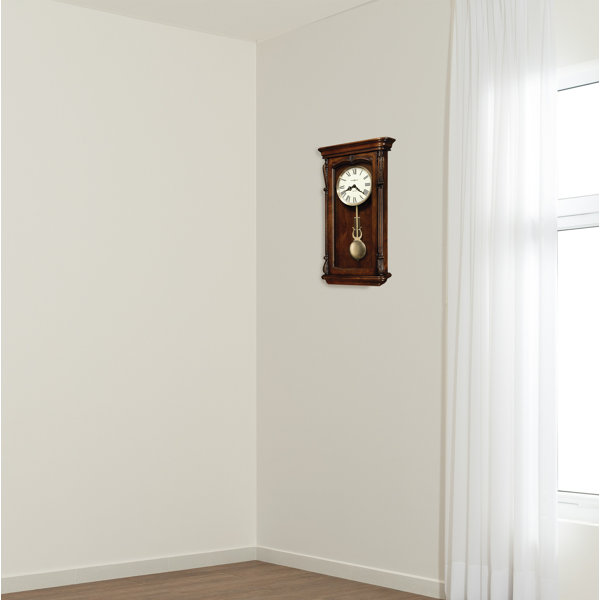Howard Miller Henderson Chiming Quartz Wall Clock & Reviews Wayfair